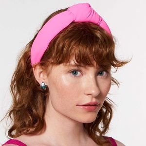 Lele Sadoughi Hot Pink Neoprene Headband